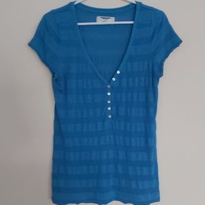 American Eagle striped Tshirt